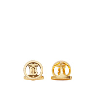 Boutons de manchette monogramme plaqués or - Light Gold
