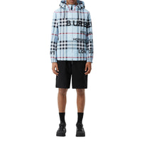 Veste à capuche à motif check Horseferry - Pale Blue Check