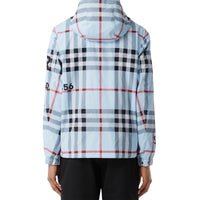 Veste à capuche à motif check Horseferry - Pale Blue Check