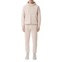 Pantalon de survêtement en coton et cachemire - Soft Fawn Melange