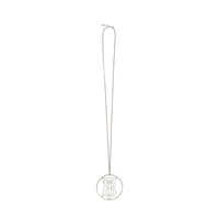 Collier à motif monogramme plaqué - Palladio