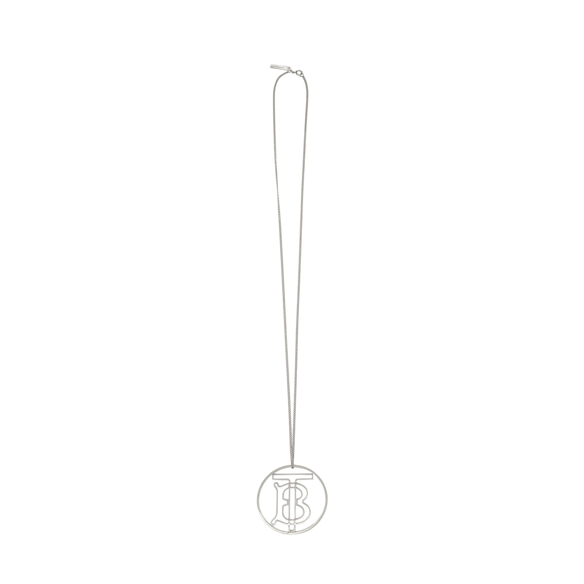 Collier à motif monogramme plaqué - Palladio