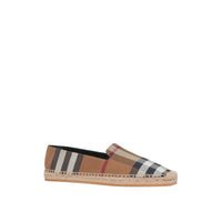 Espadrilles en coton à carreaux - Birch Brown Check