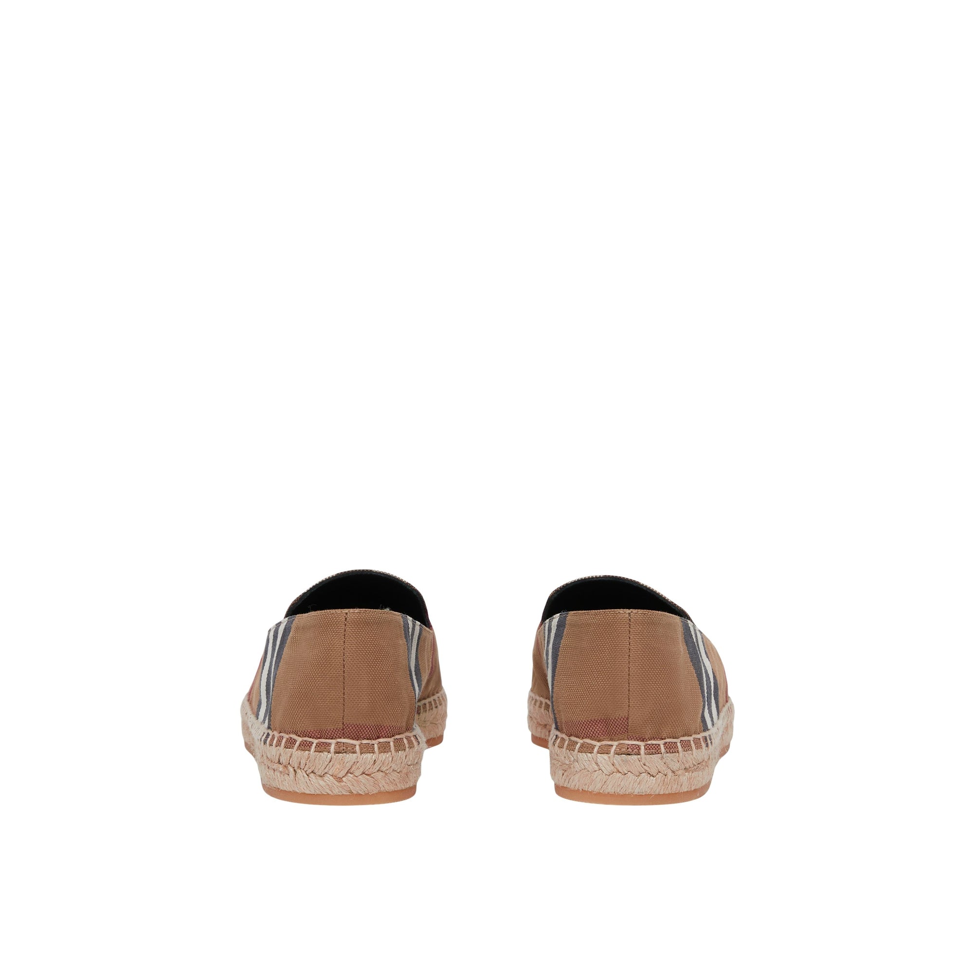 Espadrilles en coton à carreaux - Birch Brown Check