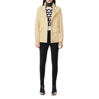 Veste à col entonnoir à logo - Frosted Lemon