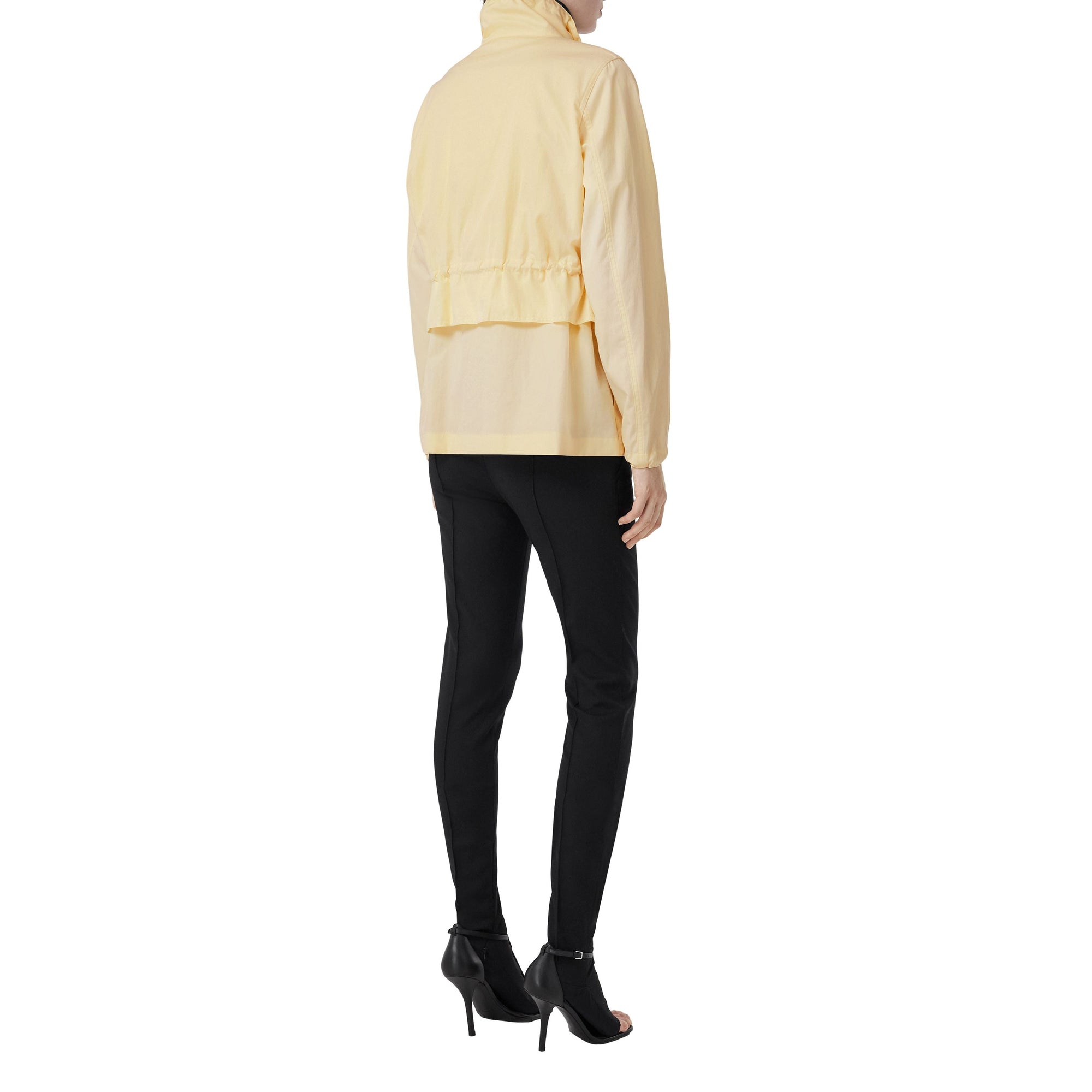 Veste à col entonnoir à logo - Frosted Lemon