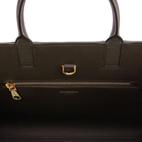 Mini sac Frances en cuir grainé - Dark Clay Brown