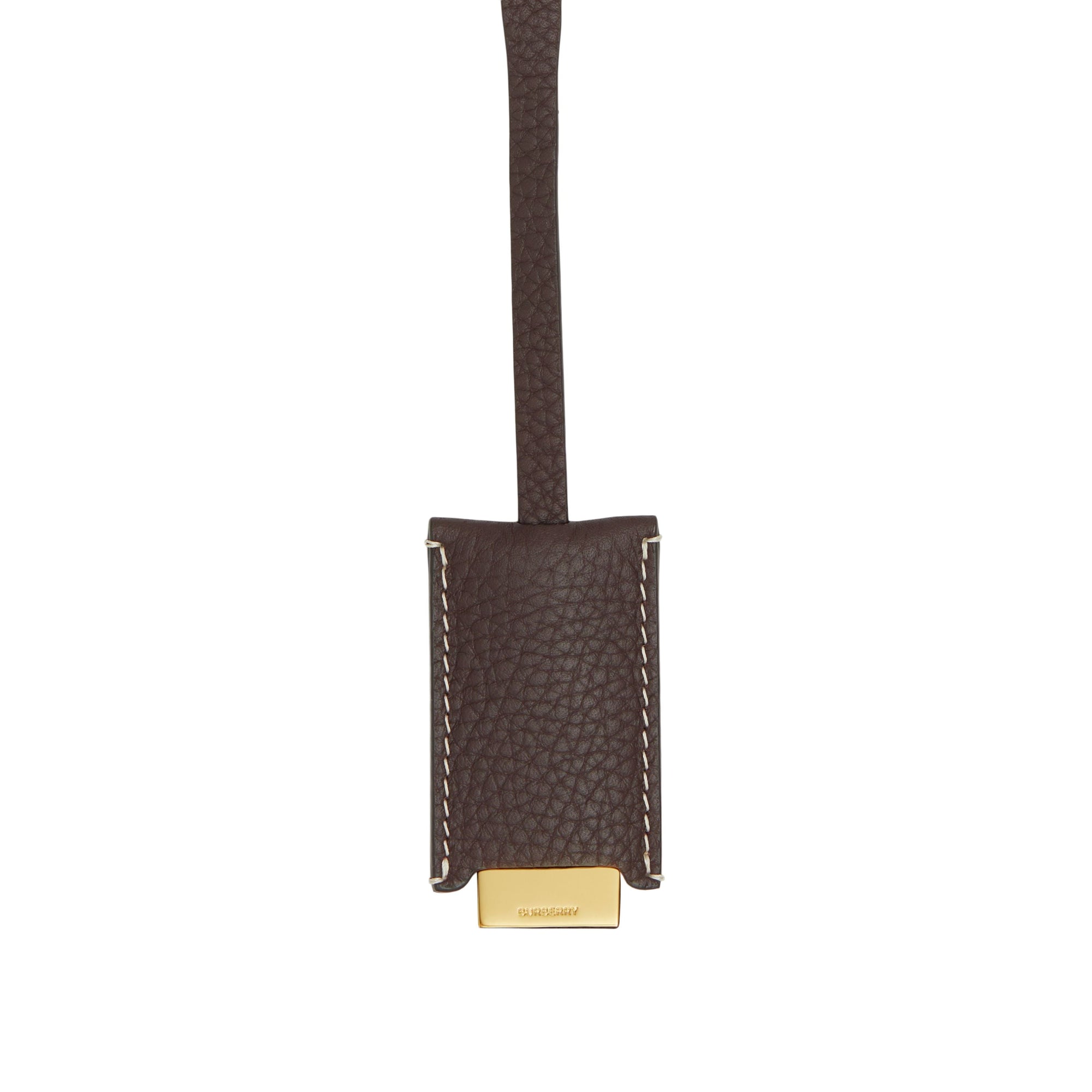 Mini sac Frances en cuir grainé - Dark Clay Brown