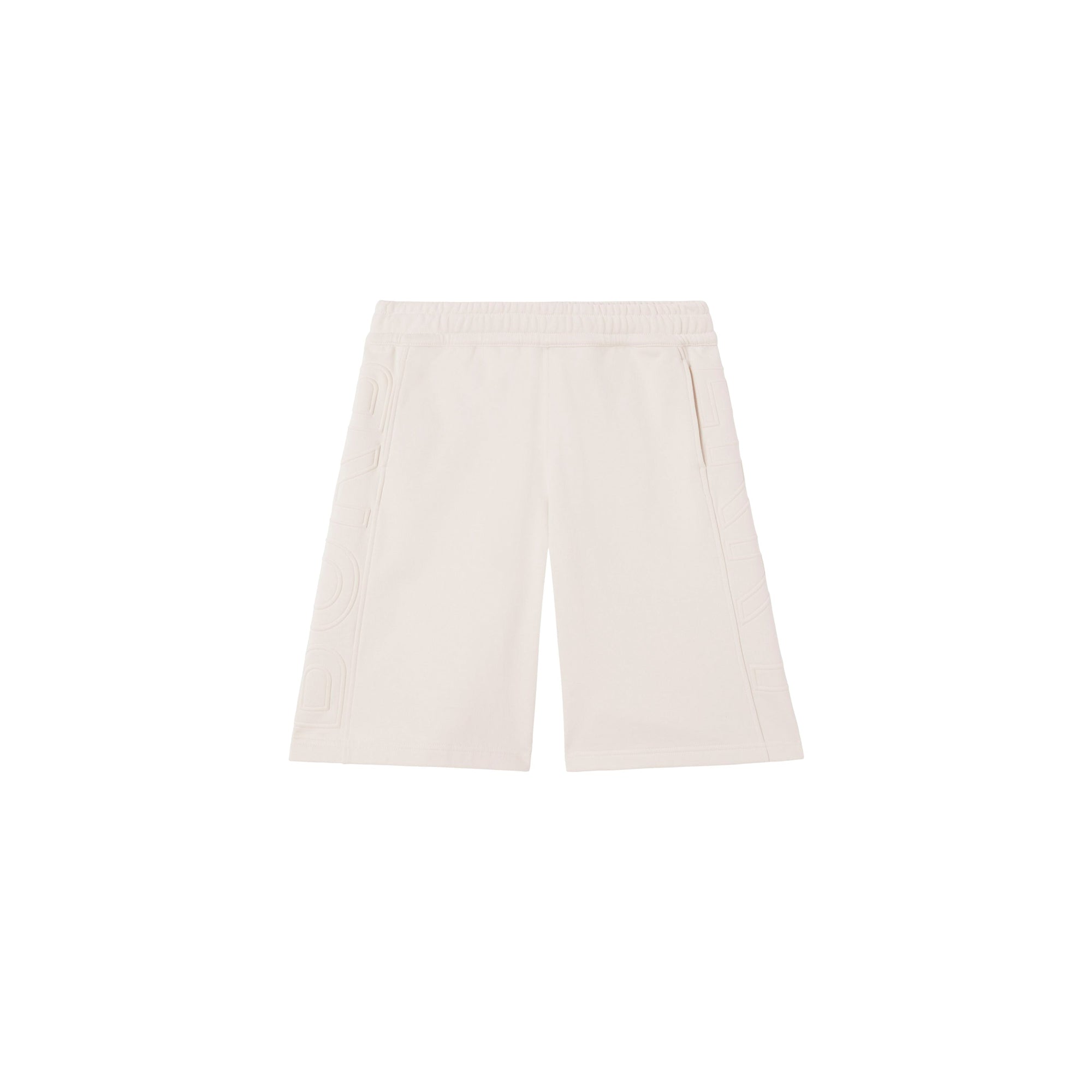 Short à cordon de serrage à logo - Parchment