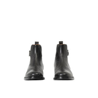 Bottines Chelsea en cuir monogramme - Black