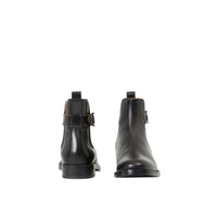 Bottines Chelsea en cuir monogramme - Black