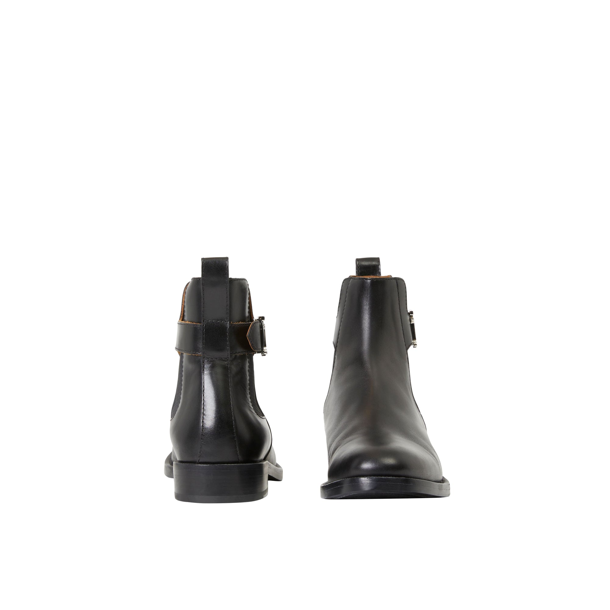 Bottines Chelsea en cuir monogramme - Black