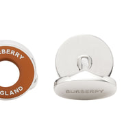 Boutons de manchette à logo en émail - Palladio & Orange