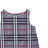Coffret cadeau 3 pièces à damier - Pale Blue Check