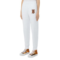 Pantalon de jogging en coton Monogram - White