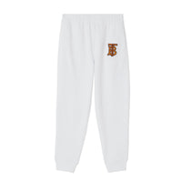 Pantalon de jogging en coton Monogram - White