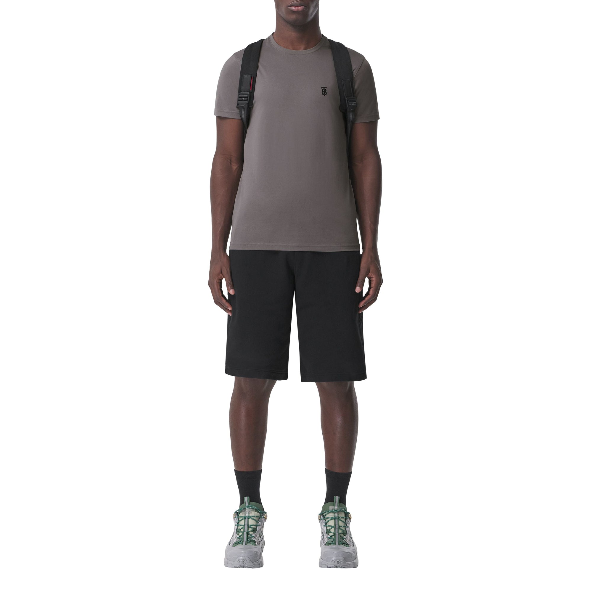 T-shirt à monogramme TB - Seal Grey