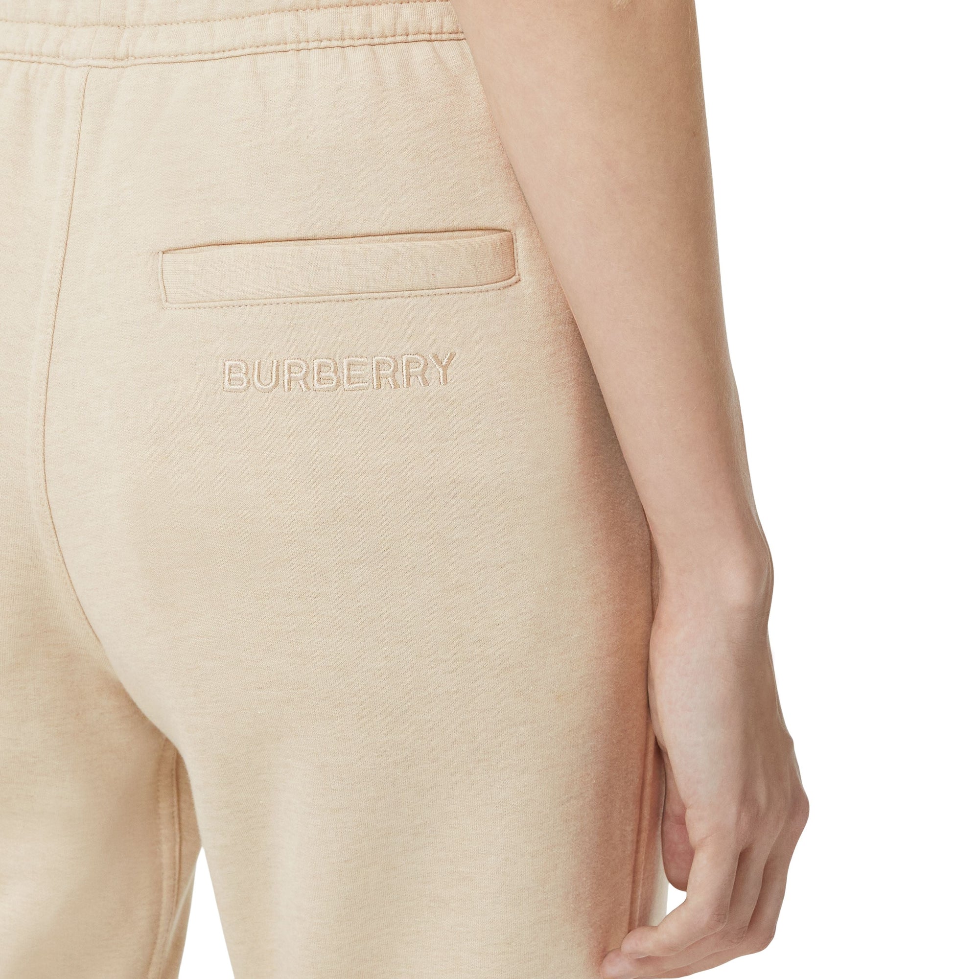 Pantalon de jogging en coton et cachemire - Soft Taupe