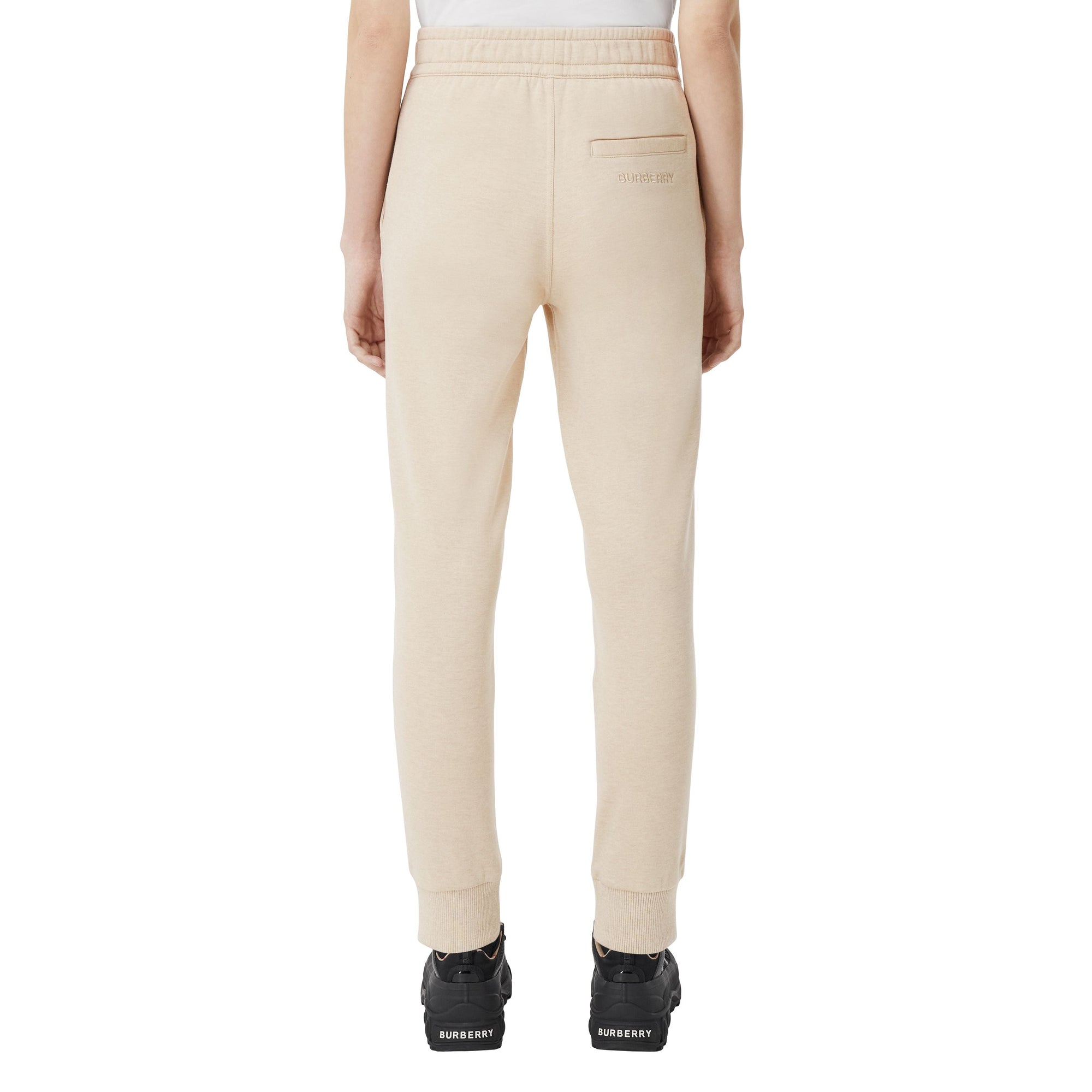 Pantalon de jogging en coton et cachemire - Soft Taupe