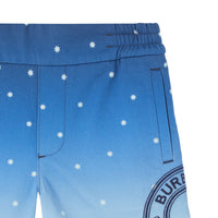Short à imprimé constellation et poches - Pale Blue & Navy Pattern