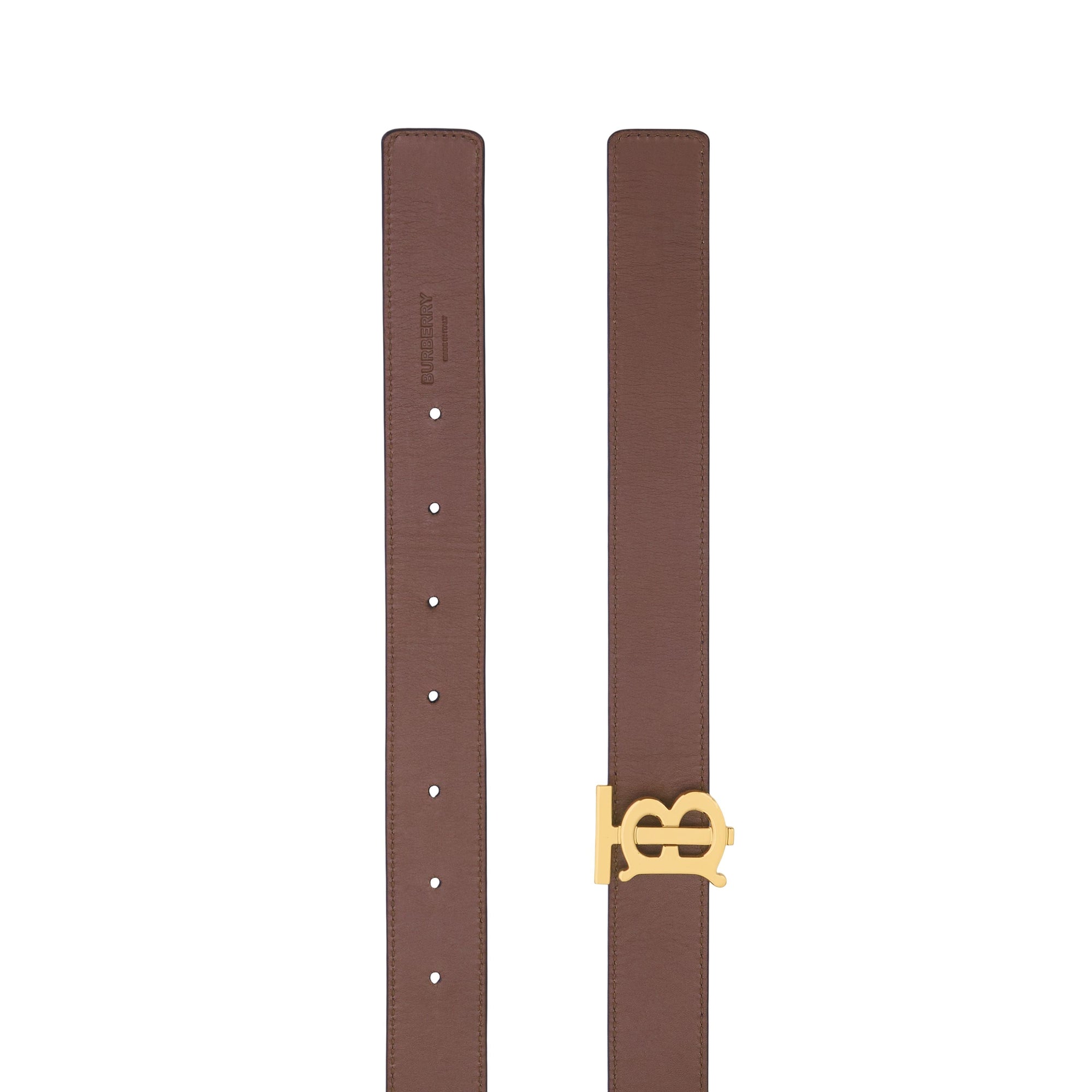 Ceinture réversible en cuir - Black & Tan