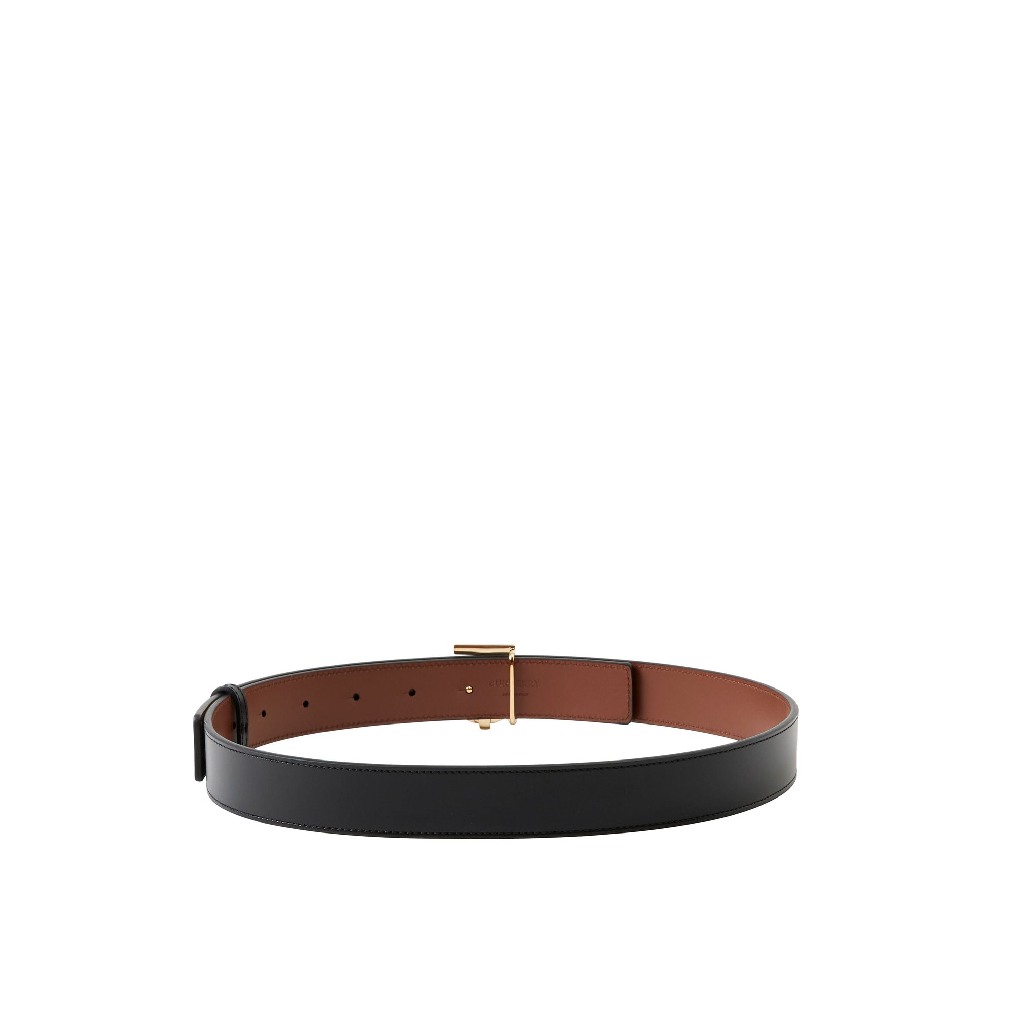 Ceinture réversible en cuir - Black & Tan