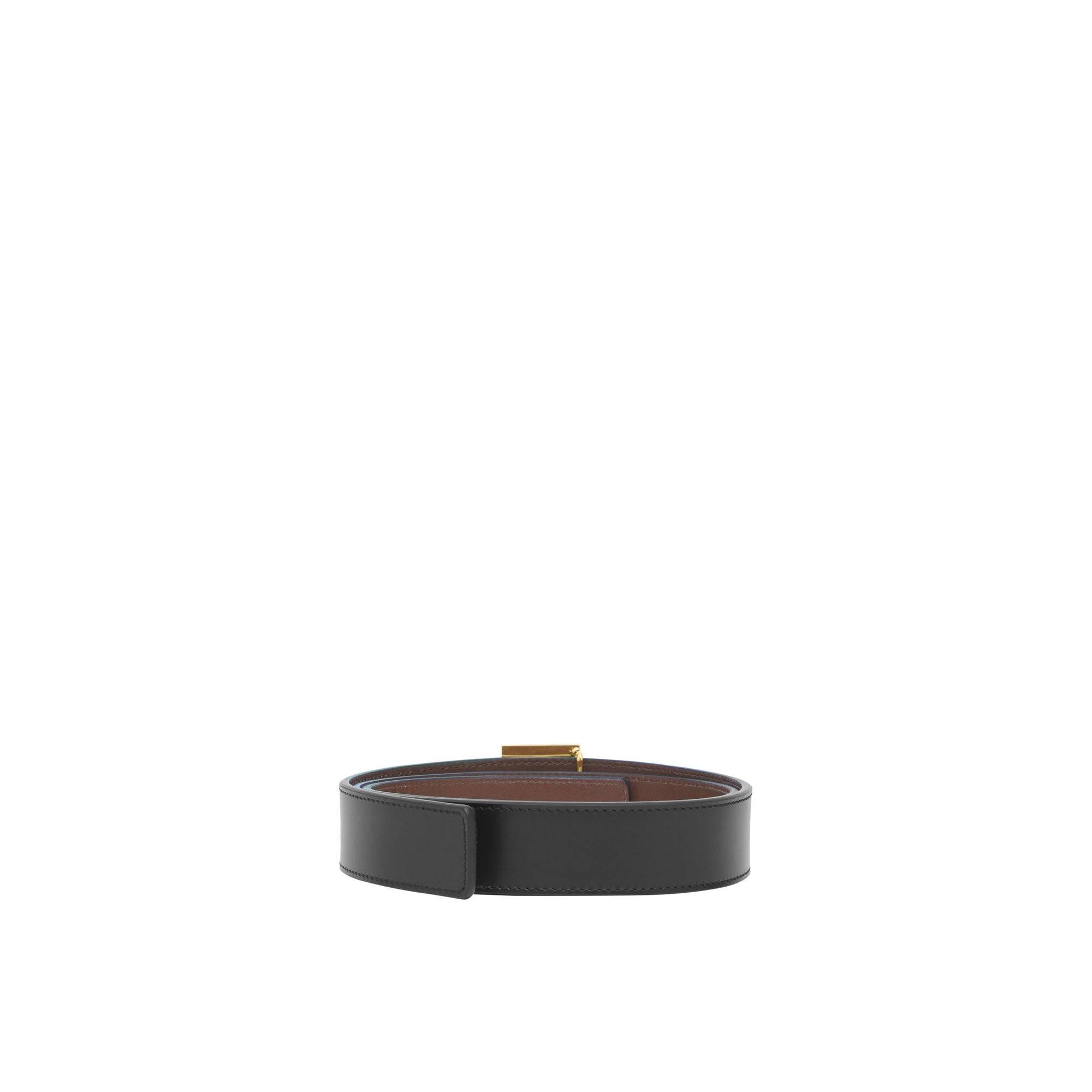 Ceinture réversible en cuir - Black & Tan
