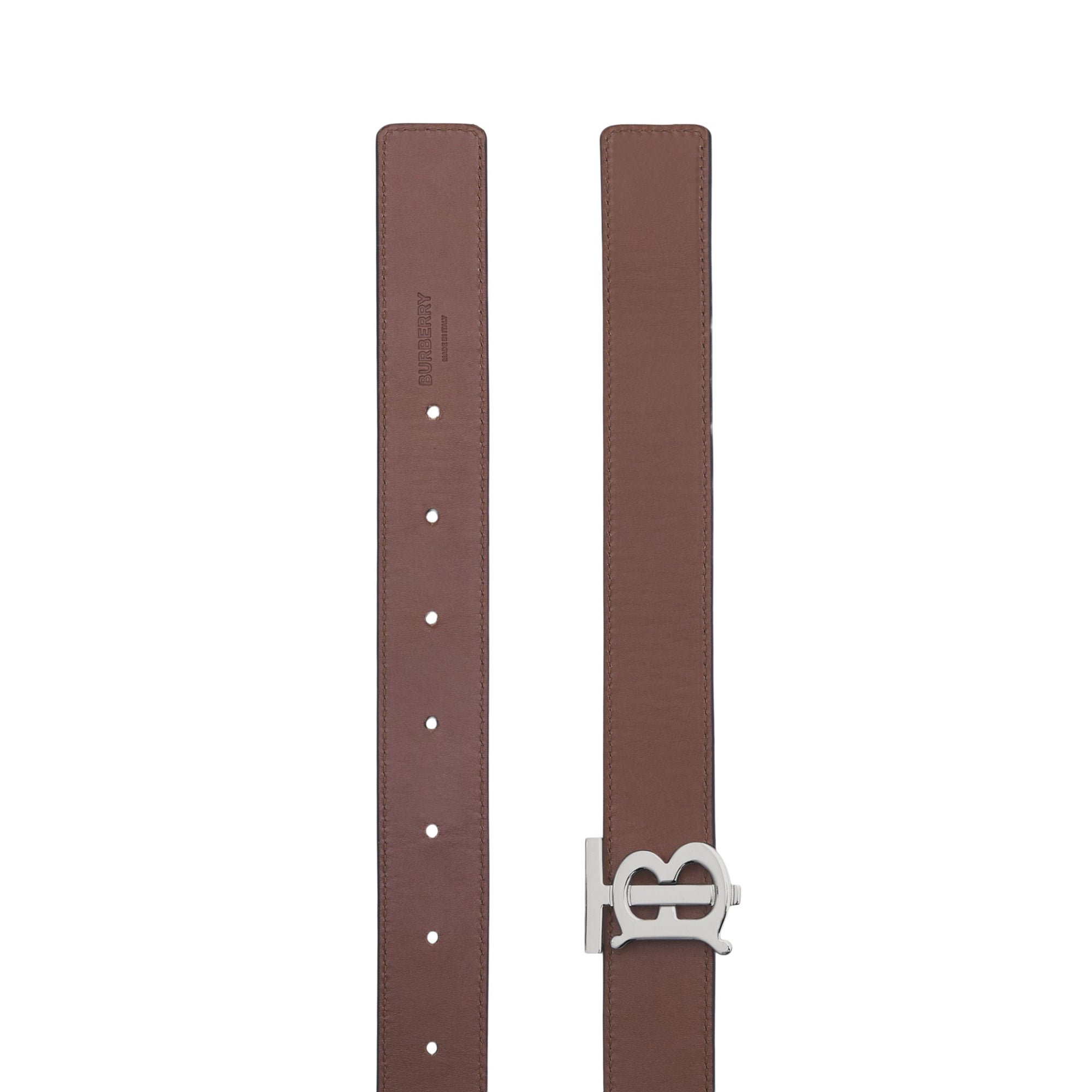 Ceinture réversible en cuir - Black & Tan