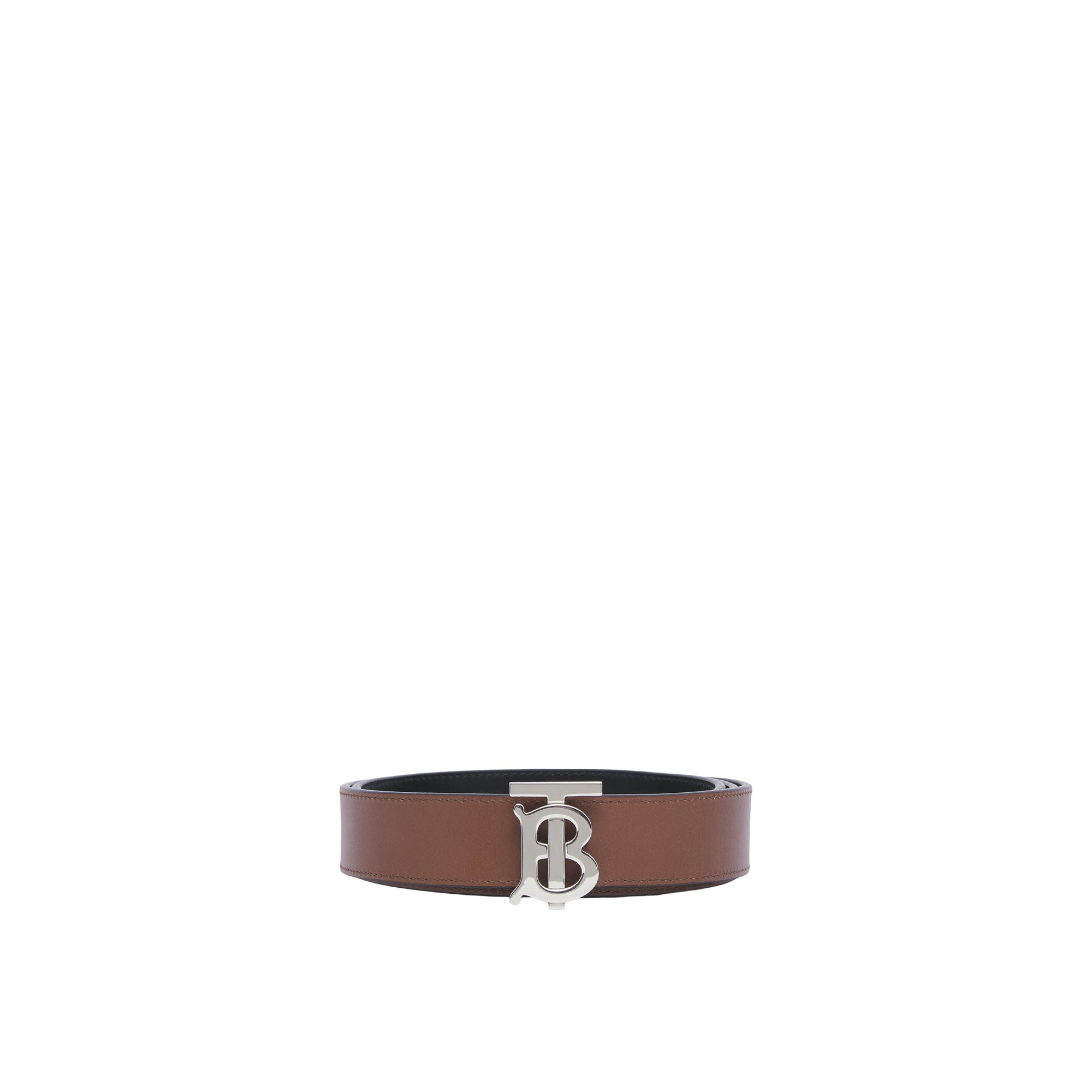 Ceinture réversible en cuir - Black & Tan