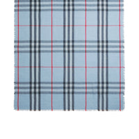 Écharpe légère en laine et soie - Pale Blue
