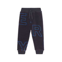 Pantalon de survêtement en molleton à logo - Navy Black Pat