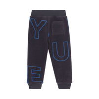 Pantalon de survêtement en molleton à logo - Navy Black Pat