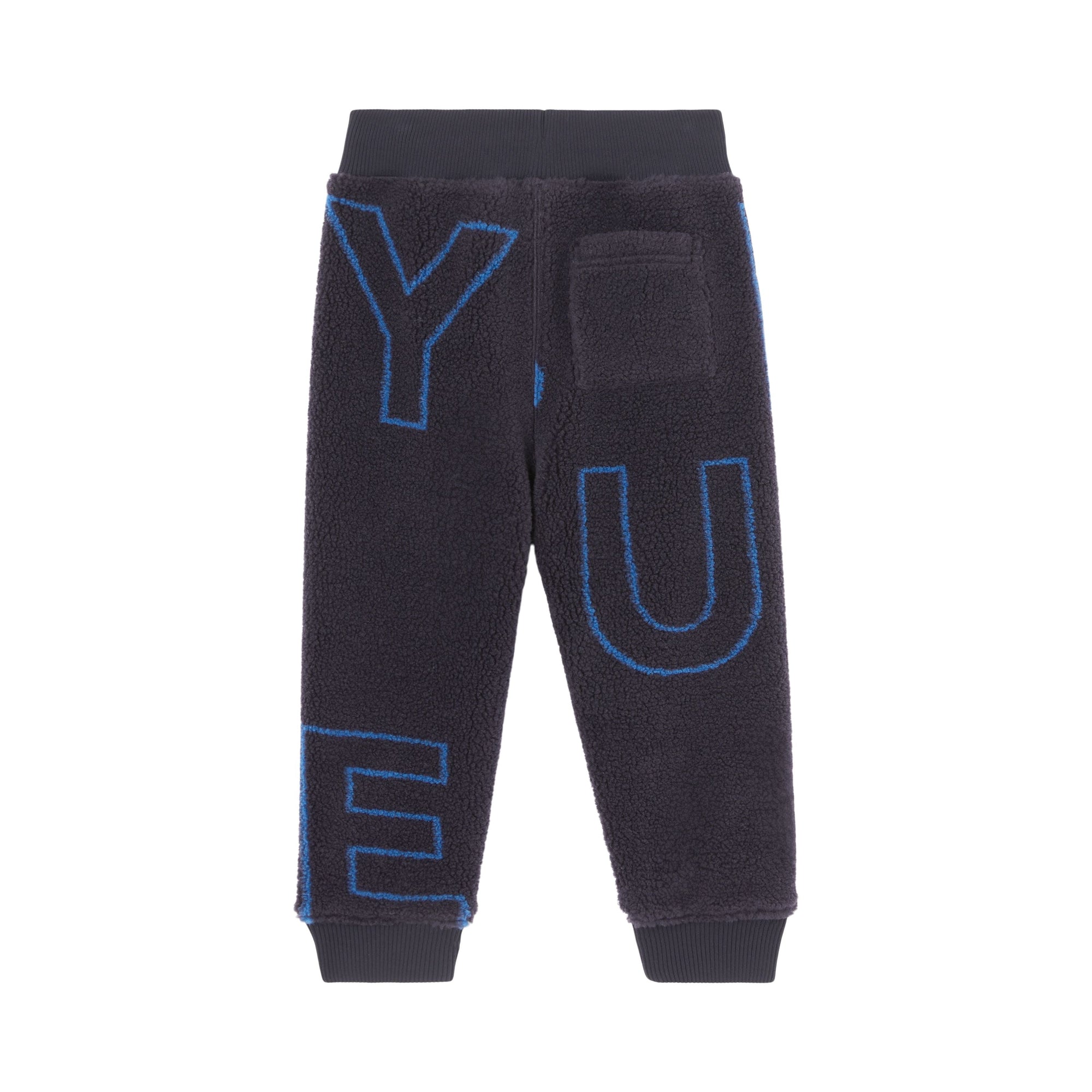 Pantalon de survêtement en molleton à logo - Navy Black Pat