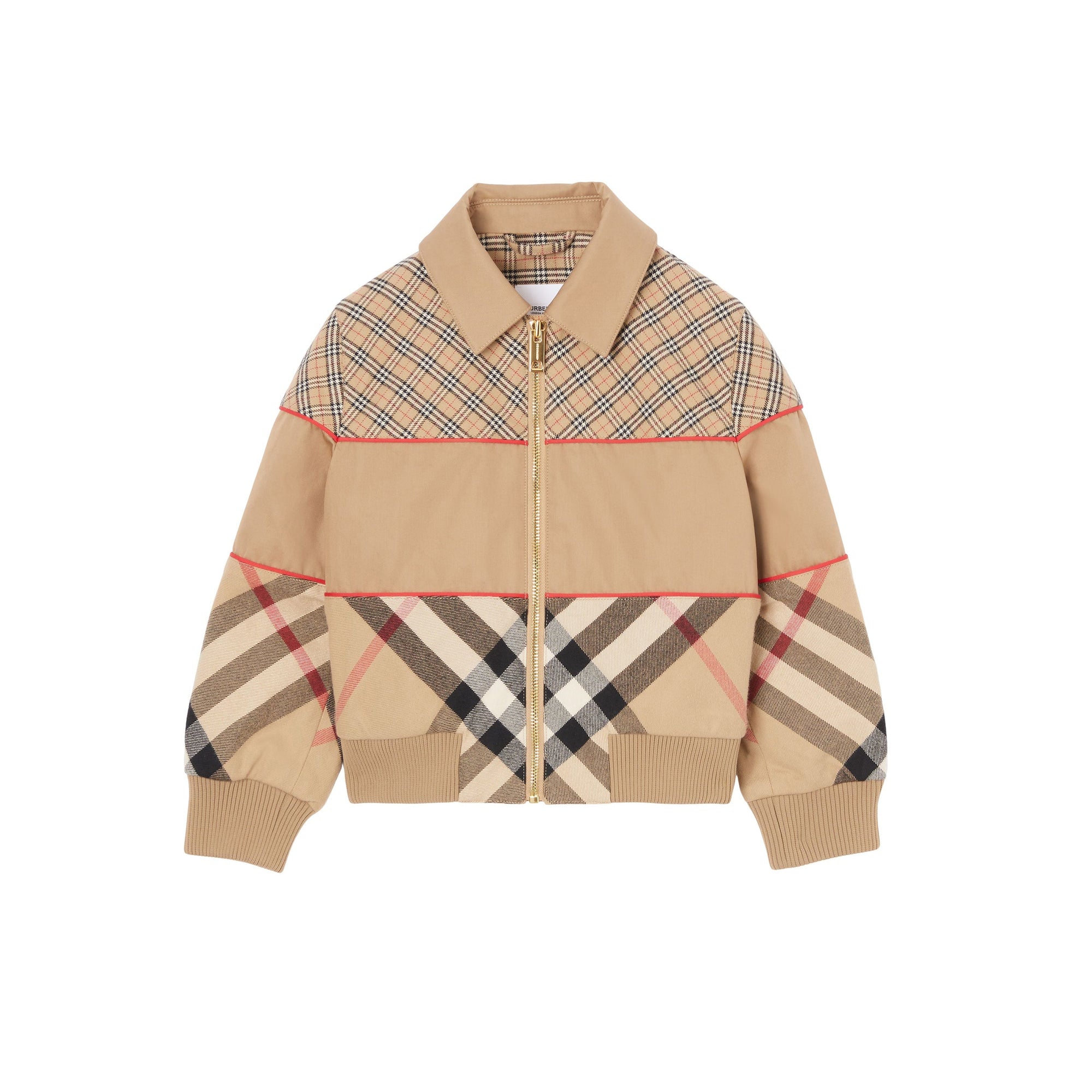 Veste Harrington à motif check - Archive Beige Check