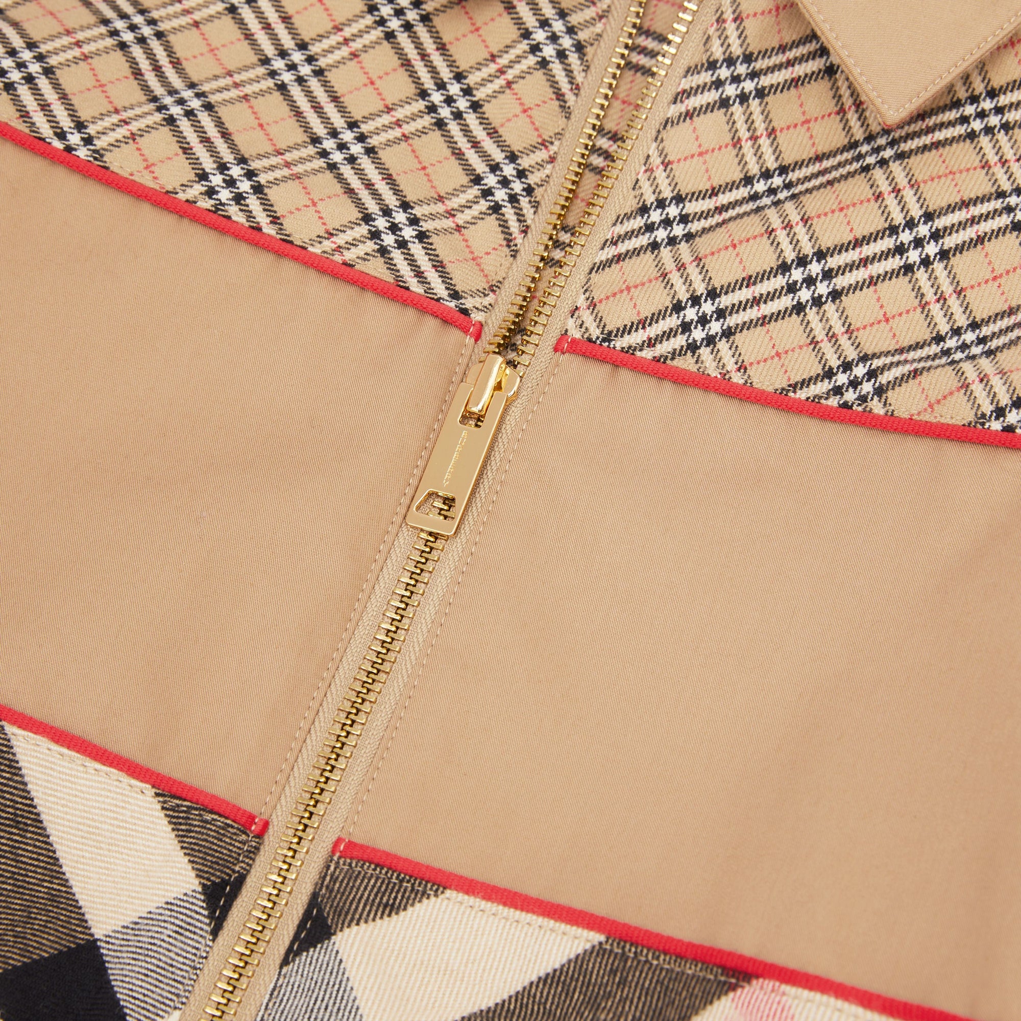 Veste Harrington à motif check - Archive Beige Check