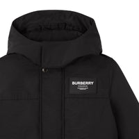 Manteau à capuche Horseferry - Black