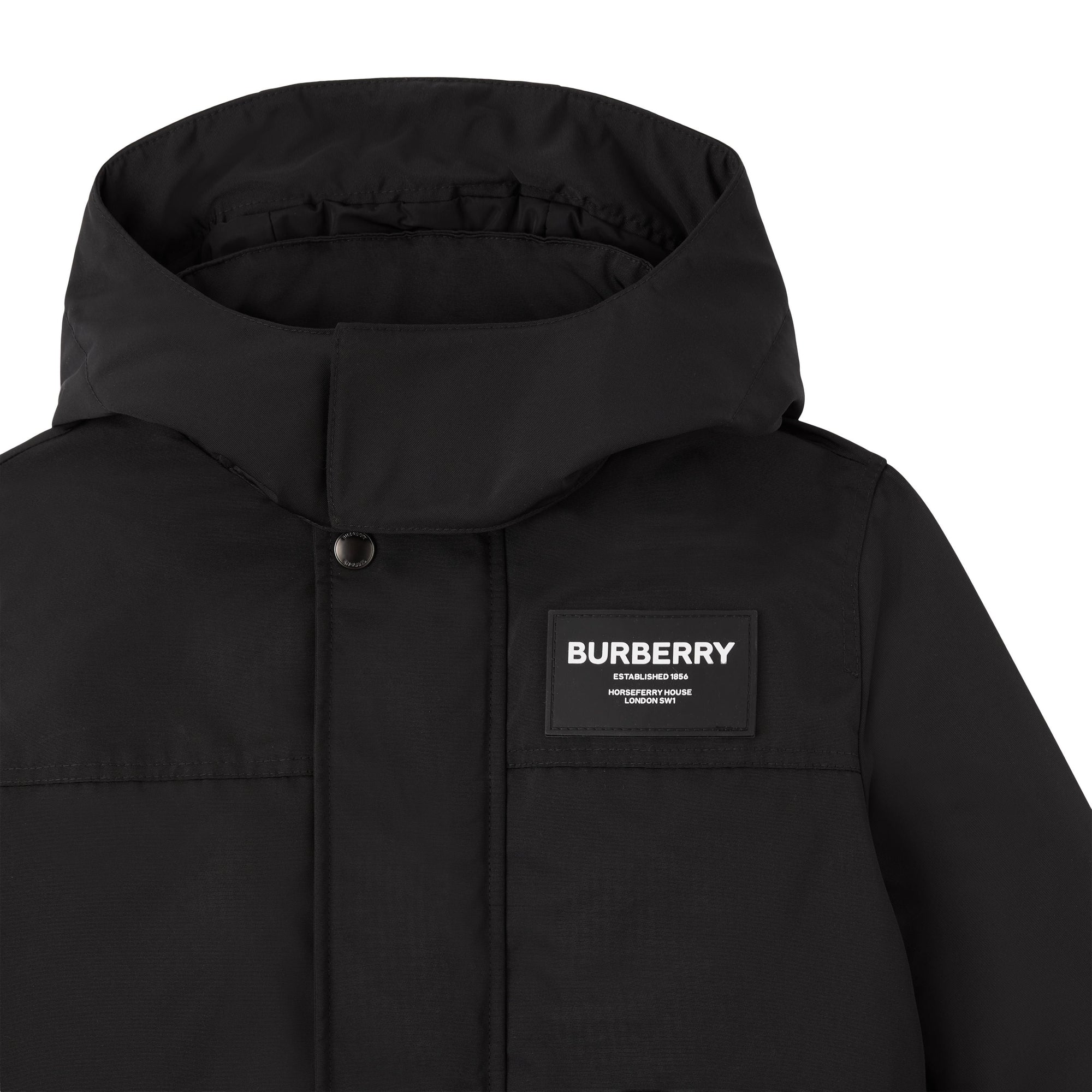 Manteau à capuche Horseferry - Black