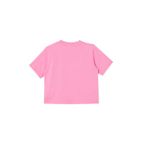 T-shirt à boutons épaules - Bubblegum Pink
