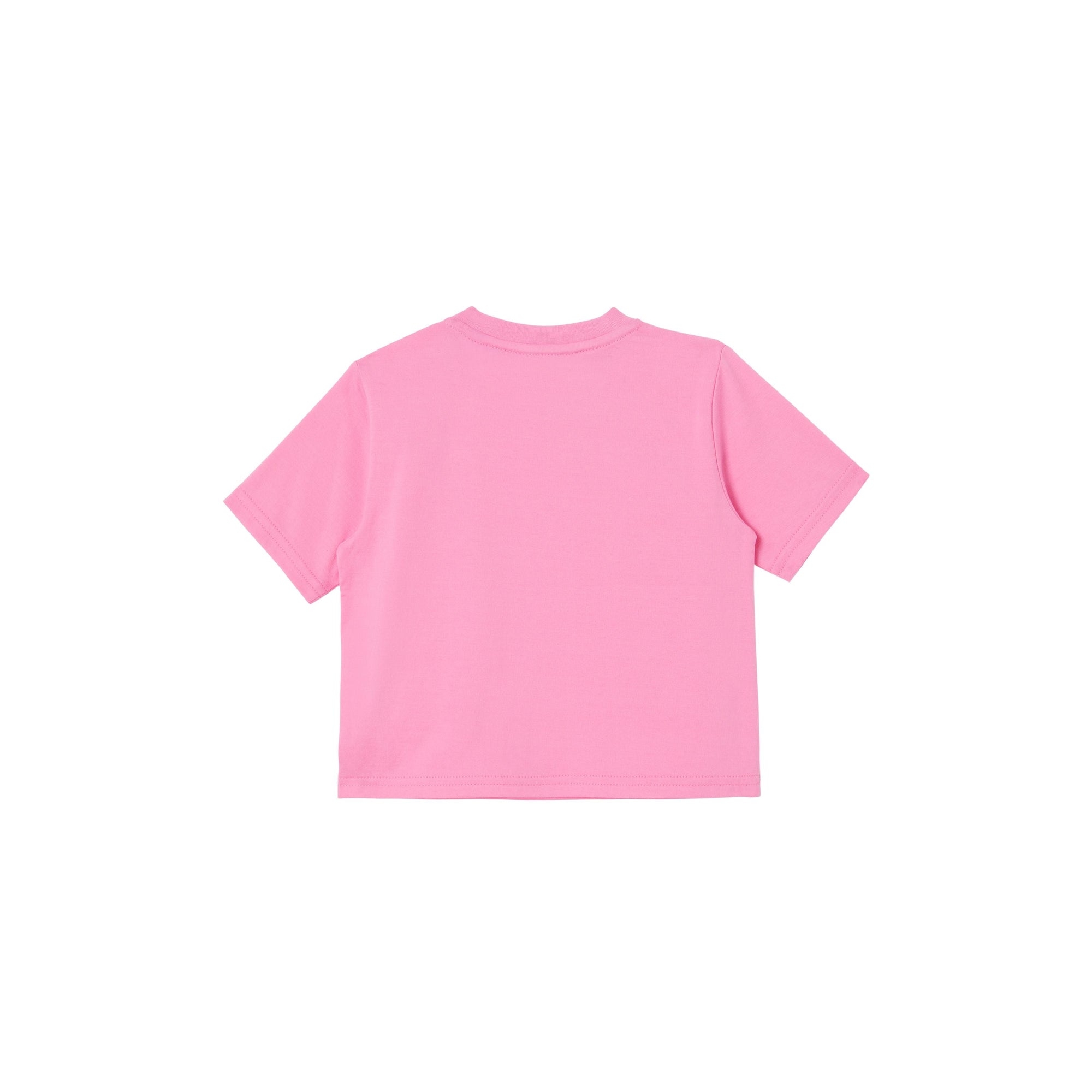 T-shirt à boutons épaules - Bubblegum Pink