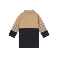 Robe à motif Vintage check - Archive Beige