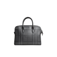 Sac The Barrow fin à motif London check - Charcoal & Black