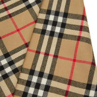 Jupe plissée en laine à motif Vintage check - Archive Beige Check