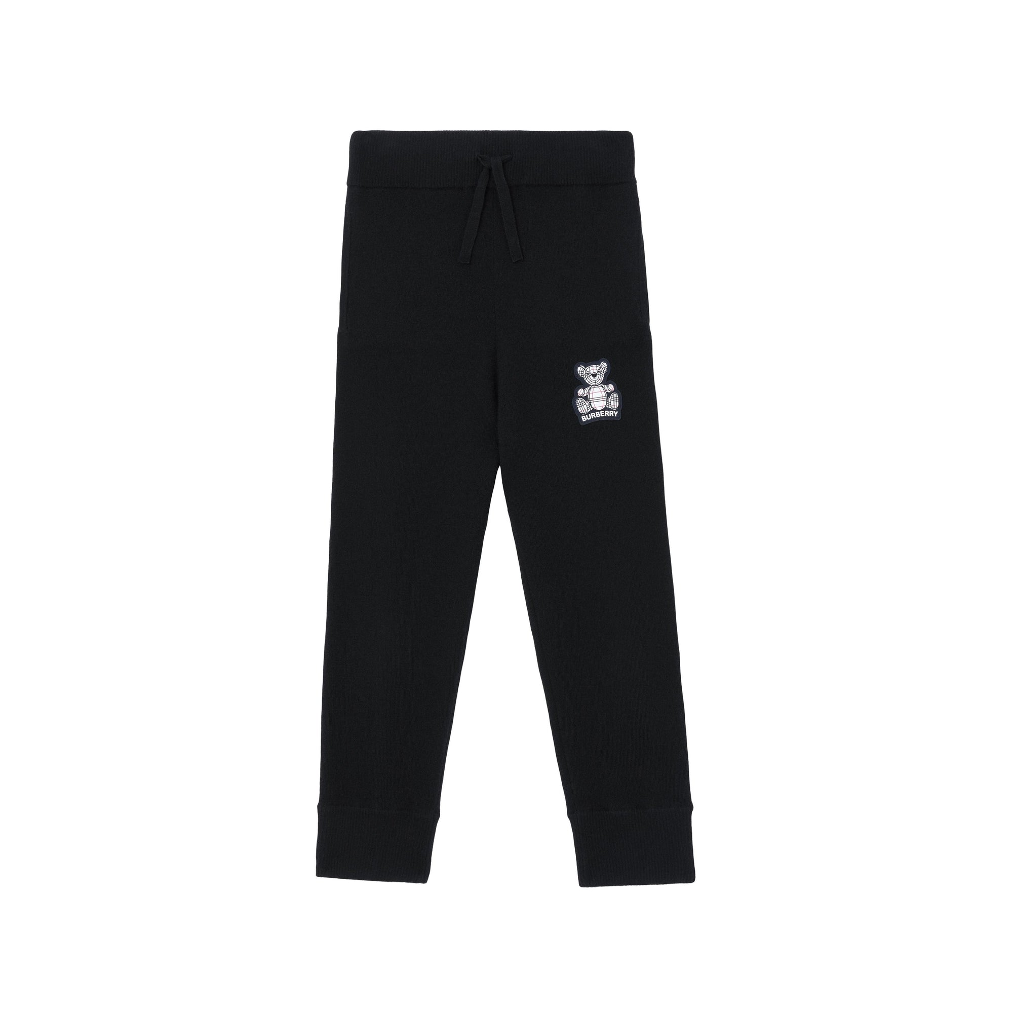 Pantalon de survêtement en cachemire - Black