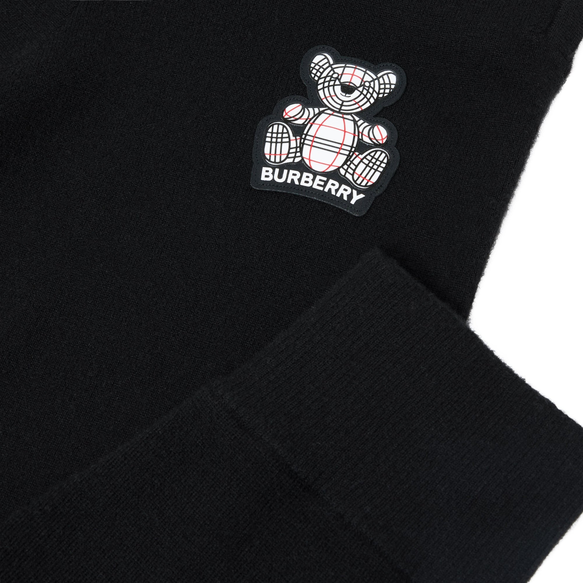 Pantalon de survêtement en cachemire - Black