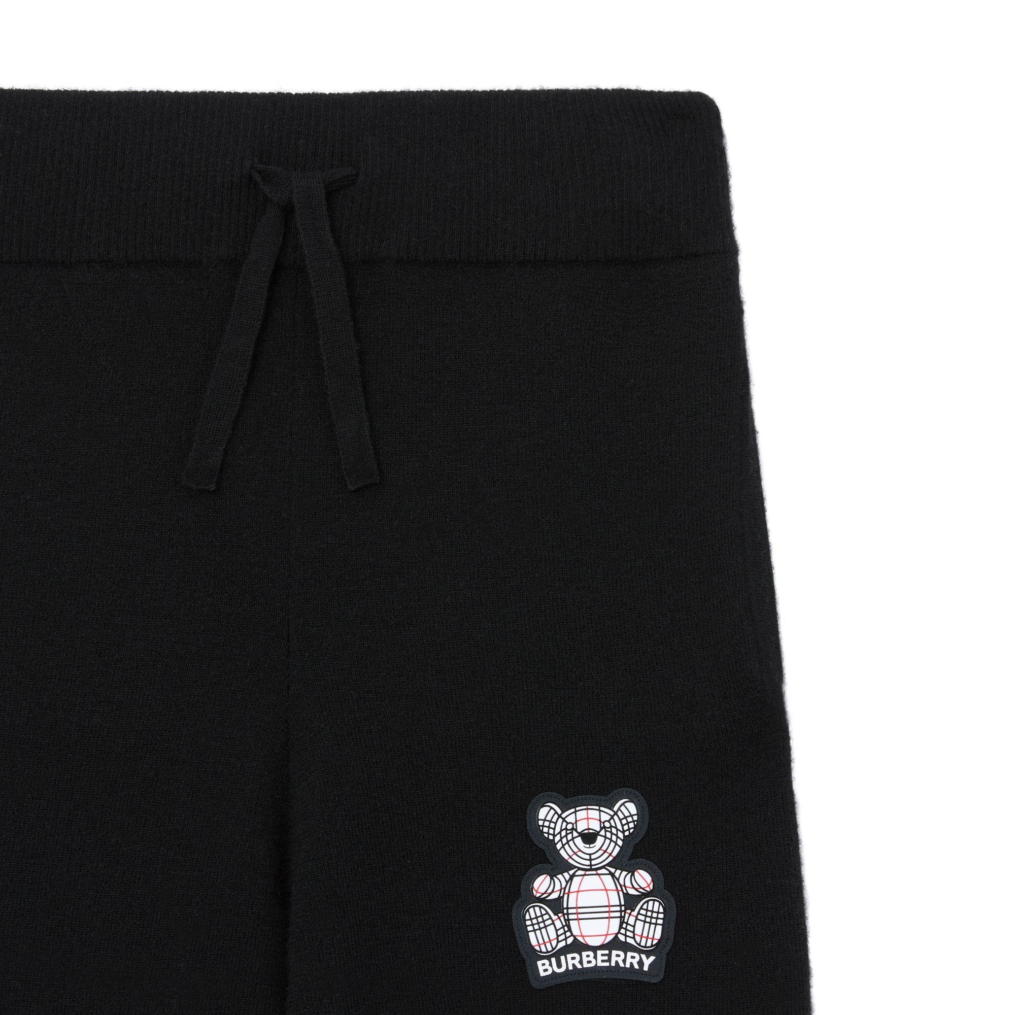 Pantalon de survêtement en cachemire - Black