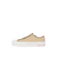 Sneakers en toile à carreaux vintage - Soft Fawn
