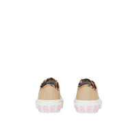 Sneakers en toile à carreaux vintage - Soft Fawn