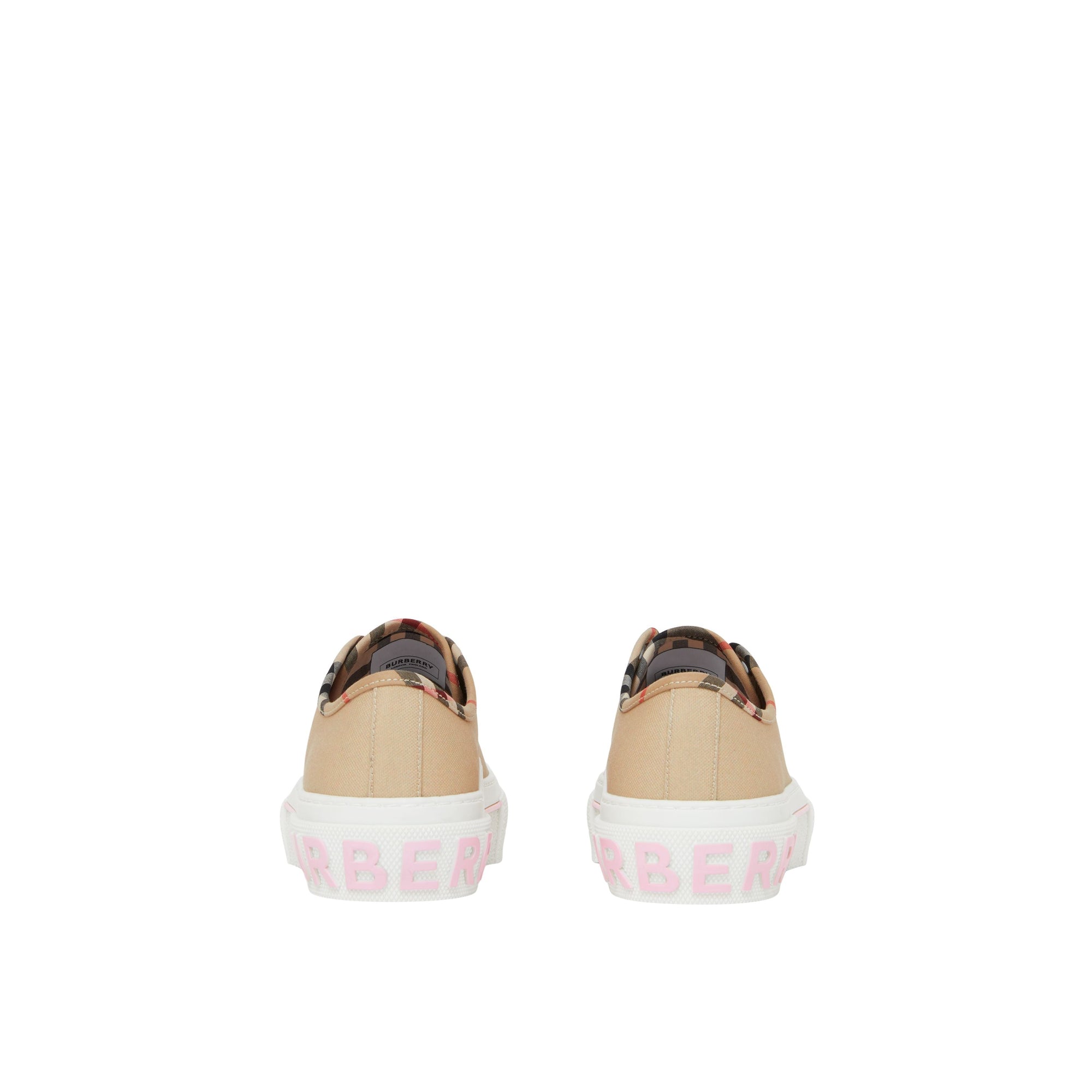 Sneakers en toile à carreaux vintage - Soft Fawn