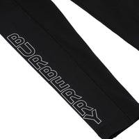 Legging stretch à logo et poches - Black