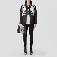 Veste réversible à motif check - Black